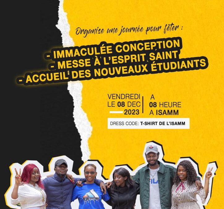 Accueil des Nouveaux étudiants édition 2023-2024